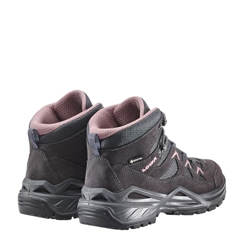 LOWA Stiefel mittel SIRKOS EVO GTX MID Ws graphit/altrosa, 39