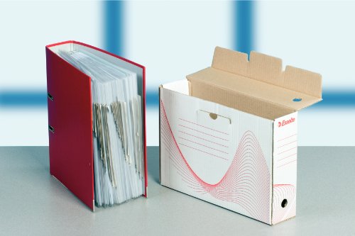 Boîte à archive Esselte pour classer 800 feuilles A4 et libérer de l'espace - 7