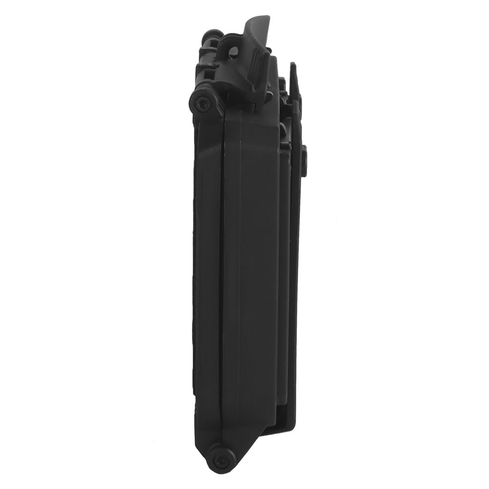 Grand étui tactique MOLLE pour écrans de 6 à 17 cm, support de poitrine pour téléphone portable avec fenêtre de visualisation pour navigation cartographique, airsoft, chasse, gilet, plaque de