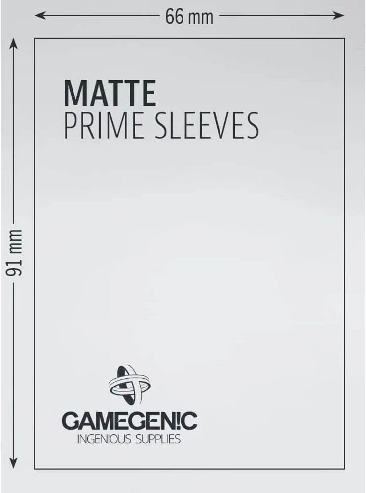 Matte Prime Sleeves: Lime