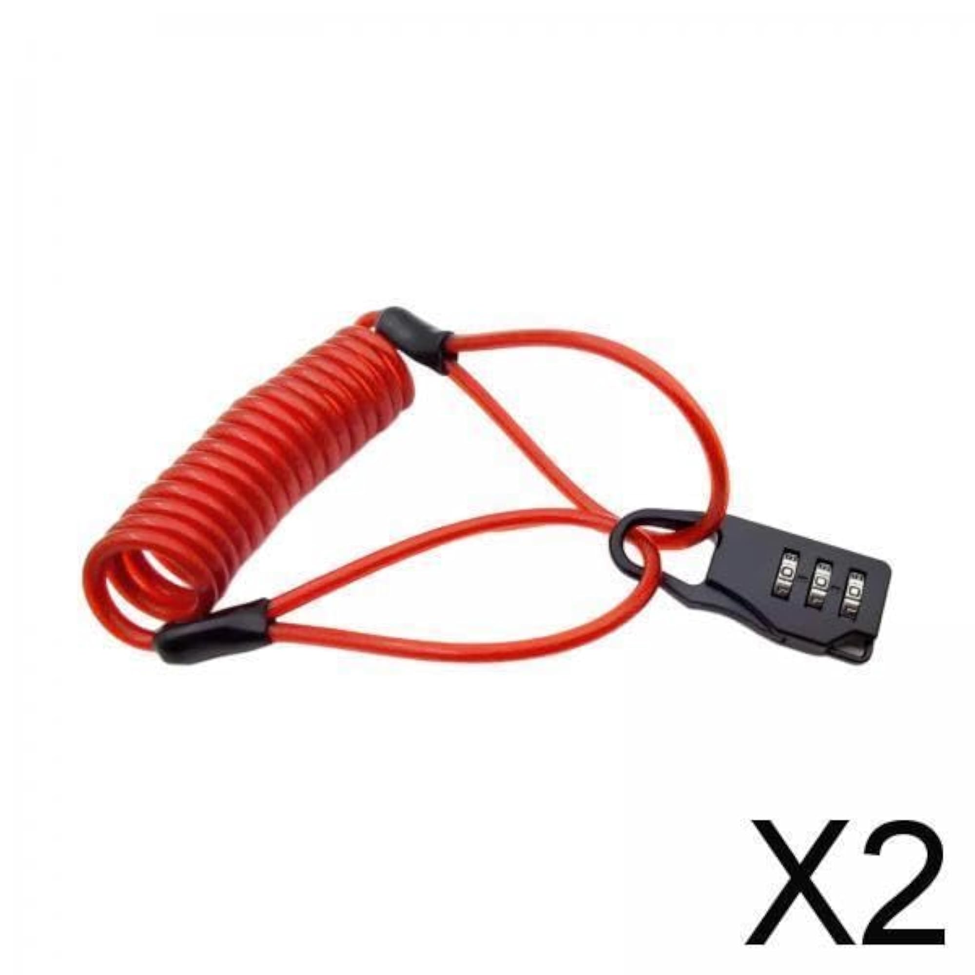 Portable Security Cable Combination Lock for Bike & Gym Locker