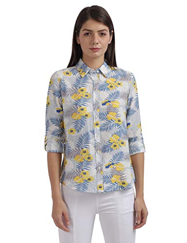 Image of Parx Woman Medium Blue Shirts