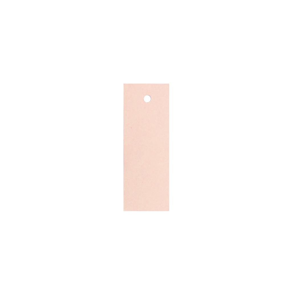 1000 Light Peach UNSTRUNG Plain Clothes/Garment Reference Stock Ticket/Tags/Labels