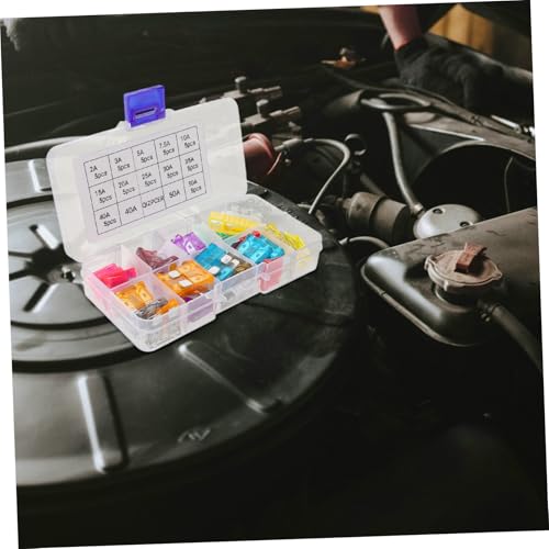 Kit de fusibles automotrices surtidos de 60 piezas, alta compatibilidad para camiones, RV y motocicletas miniatura 2