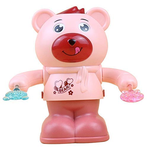 AVINT Play Set Toy Dancing and Spinning Rolling Doll Tumble Bear Toy Voice Control Bear with Musical Toy with Light and Sound Effects and Sensor (Multi) (B09CLBQFR2) Amazon Price History, Amazon Price Tracker