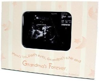 Images By Ellyn 75024 Grandma Forever Sonogram Picture Frame in Pink