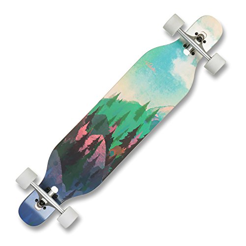 VOLADOR Urban Freeride Pro Longboard| Adaptive Cruiser 42inch| North America Maple| Camber Concave Drop Through Longboard Complete| Setup for Urban Commuting product thumbnail 10