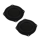 ATORSE 2Pieces 4'' Speaker Vibrating Membrane Passive Bass Diaphragm Plate gallery image