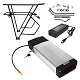 SSCYHT Batería Bicicleta eléctrica 48 V, 20 Ah, 28 Ah y 15 Ah Batería Litio 36 V, 20 Ah Batería Bicicleta eléctrica con Cargador y Soporte para Motor 250 W a 1400 W,36v20ah xt60