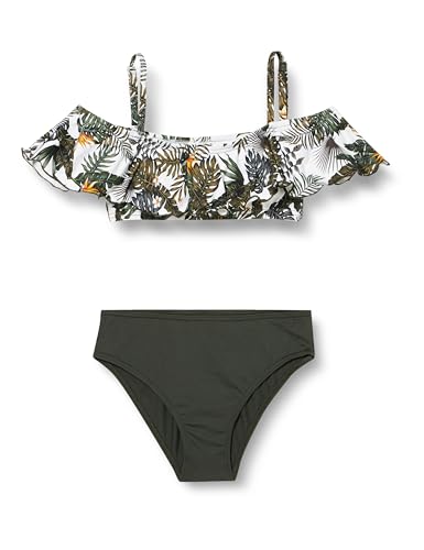 Maillot de bain deux pièces fille HAUTE PRESSION X9070 multicolore 6-16 ans