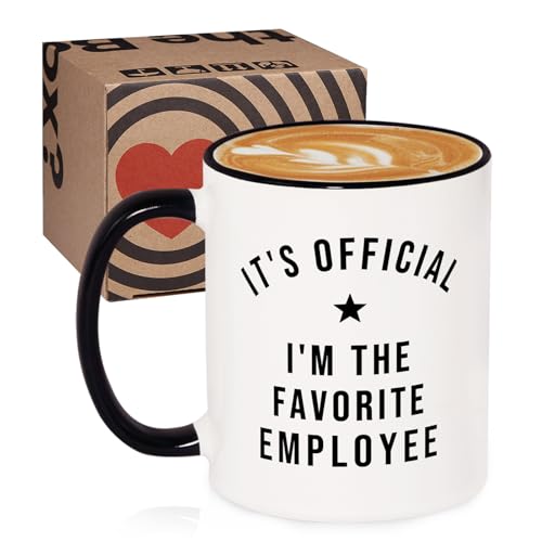 Taza de Cerámica Blanca 11oz para Empleados miniatura 7