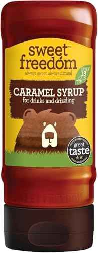 Sweet Freedom Caramel Syrup 350 g (Pack of 1)