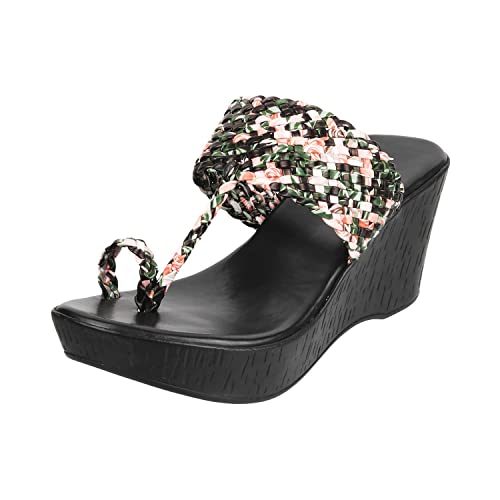 Image of Metro Women Wedge Heel Slip-on Sandal