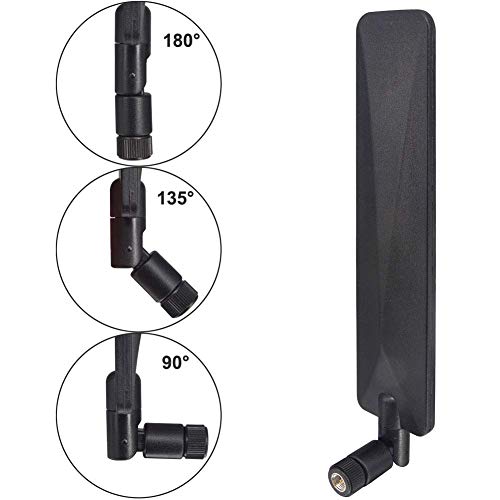 Wide Band 4G LTE Dipole SMA Cellular Antenna Omni 8dBi 4G LTE Cellular Trail Camera Long Range WiFi Antenna High Gain Signal Booster for 3G/4G LTE Antenna Router Hotspot Cellular Gateway Pack of 2 - Thumbnail 6