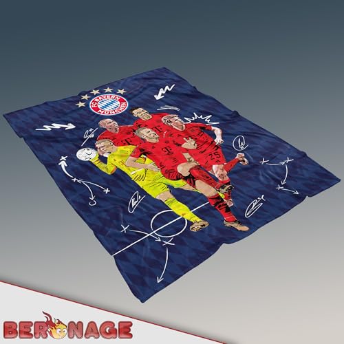 Couverture Bayern München Harry Kane 150x200 cm plaid lit canapé - 7