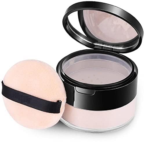 2 in 1 Loos Face Powder + Compact Powder Face Makeup for a Natural Glow - Matte Finish for Oily Skin Control 40 G