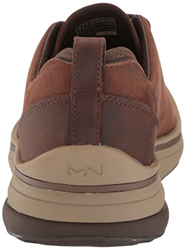 Mark Nason Men's Perf/Emboss Leather Oxford, Brn, 9.5 #TOP2