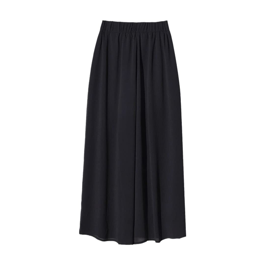 Rfmfkkg Women Classical Pant Elastic Waist Pants Loose Wide Leg Pants White Slacks Summer
