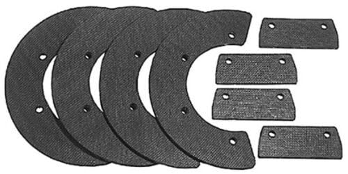 Image of Replacement For Compatible With Oregon 73-006 Snow Thrower 8-Piece Paddle Set Replaces Honda 72521-730-003