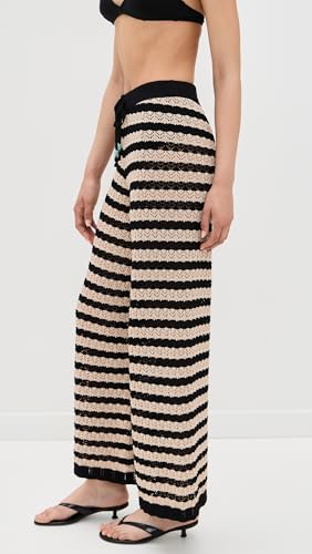 L'AGENCE Women's Gaelle Pointelle Knit Pants4