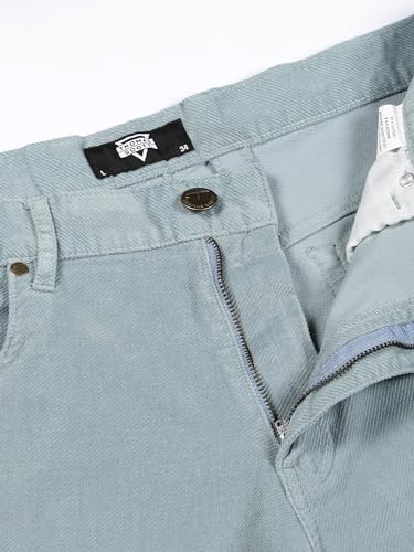 Image of Thomas Scott Men Mid Rise Slim Fit Corduroy Chino Pants