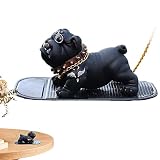 Bord Bulldog, décoration intérieure Voiture, Figurines Bully, Ornement Bord, décoration Bord, ne se décolore Pas, antidérapant, Bord