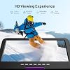 POFOTO 12.5 Portable DVD Player with 10.5 HD Swivel Screen, 6-Hour Battery Life, Car DVD Player with Dual Speakers, Supports CD/DVD/USB/SD Card, Include Car Headrest Mount - Purple