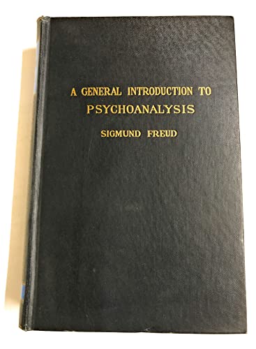 A General Introduction To Psycho-Analysis - A C... B0026QF3YY Book Cover