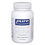 Pure Encapsulations PureGenomics B-Complex - Broad Spectrum B Vitamin Support for Genetic Expression, Cellular Function, Hormone Production & Energy Metabolism* - with Vitamin B12 & B6-120 Capsules