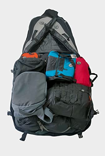 Image of TREK 'N' RIDE Fabric Car Roof Luggage Bag (Multicolour)