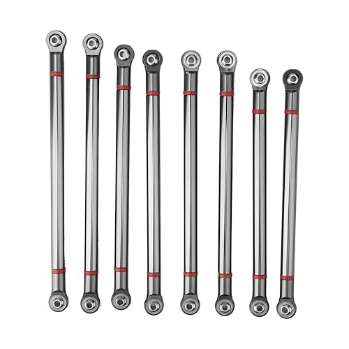 Biellette de châssis voiture RC 1/10 alliage aluminium pour crawler 313mm