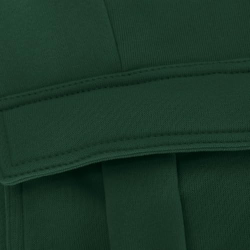 Boys Fleece Cargo Joggers Casual Baggy Wide Leg Sweatpants Comfy Warm Fall Winter Sweat Pants Fashion School Trousers4