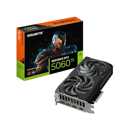 Gigabyte GeForce RTX 5060 Ti WINDFORCE OC 8G Tarjeta Gráfica – 8 ...