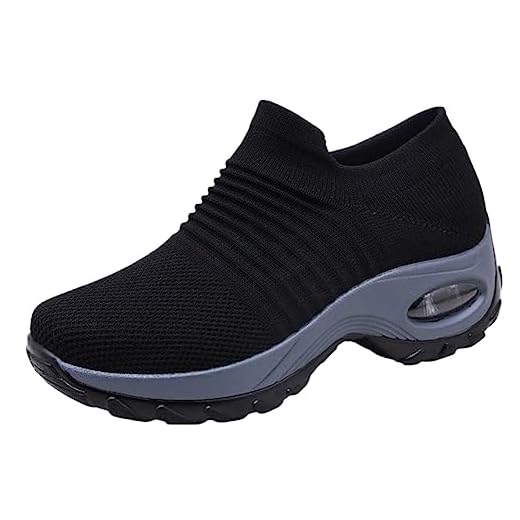 Zapatos de Trabajo Muy cómodos para Trabajos de hostelería y no resbalan-UniseZapatos Casuales Muy cómodos para Trabajos de hostelería y no resbalan-Unisex-adultox-Adulto (38 EU, Negro)