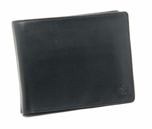 Esquire 224410 Noir | Maroquinerie de prestige en cuir noir pour homme