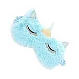 KESYOO Mask Lightweight Sleep Eyeshade for Travel Naps and Work Comfortable Blindfold Elastic Strap for All Night Sleep