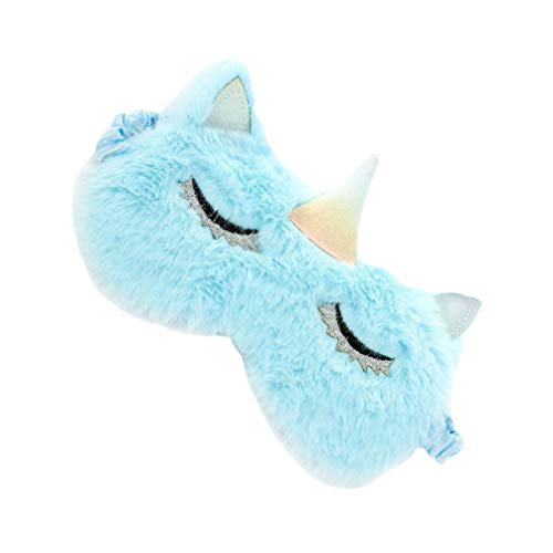 KESYOO Mask Lightweight Sleep Eyeshade for Travel Naps and Work Comfortable Blindfold Elastic Strap for All Night Sleep