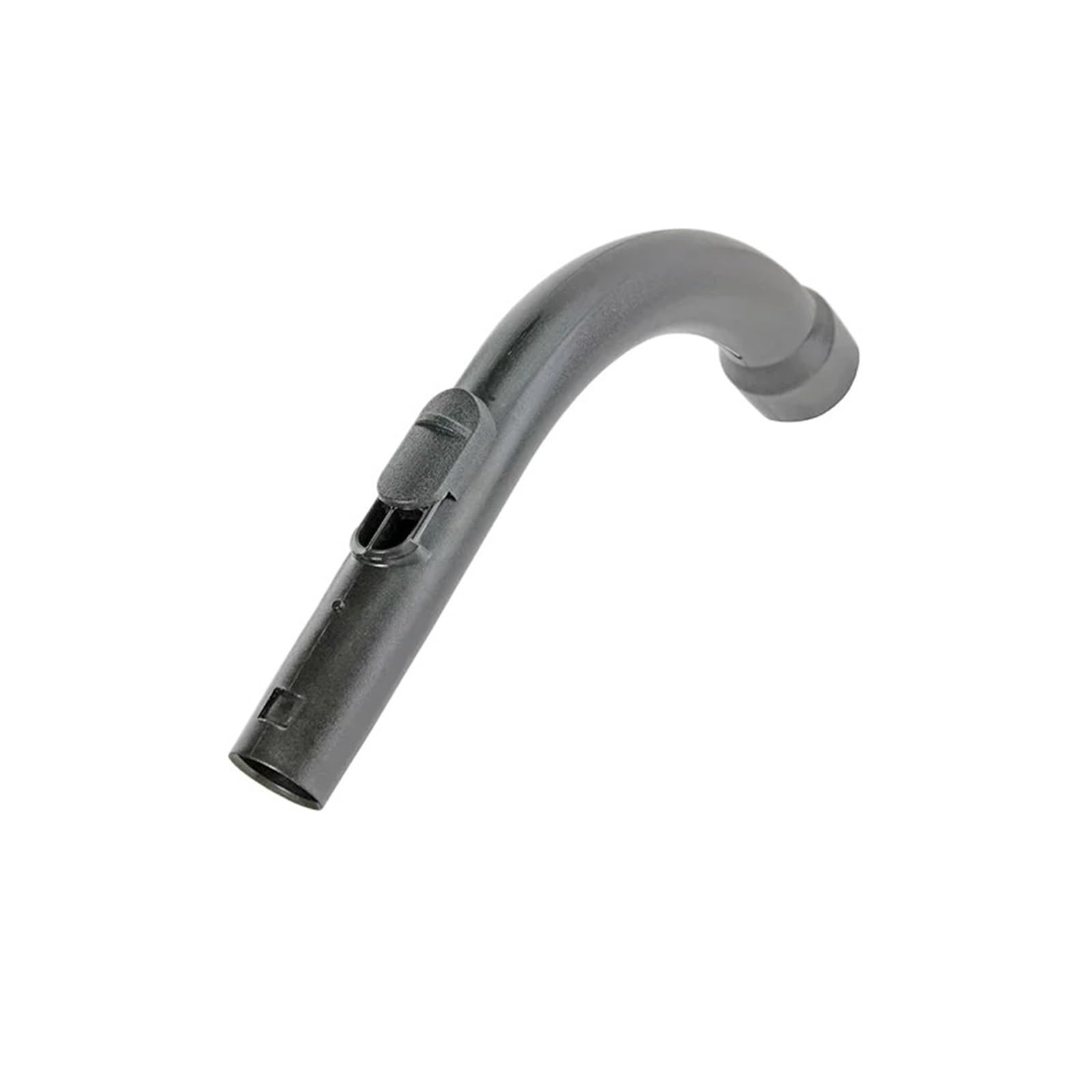 Poignée incurvée aspirateur pour un guidage fluide du tube