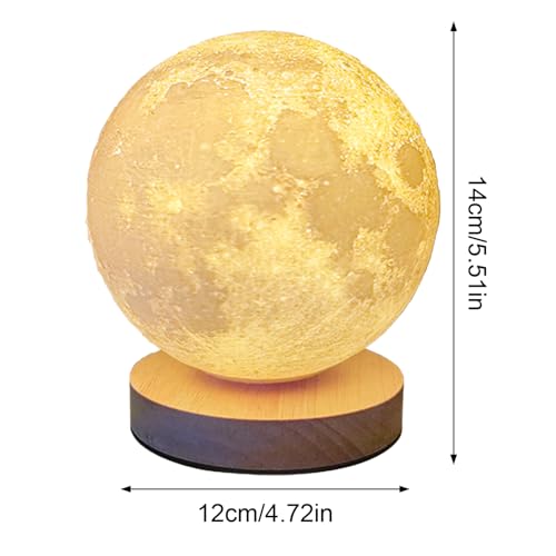 Lampe au clair de lune à LED 3 couleurs avec télécommande - 6