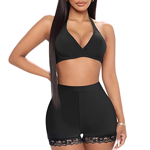 Aosboei Women Butt Lifer Padded Seamless Underwear Hip Enhancer Body Shaper Control Boyshorts Panties (M, Black) #TOP4