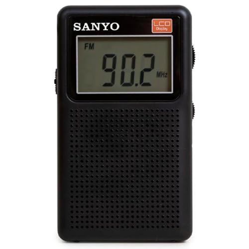 Radio Portátil Digital Sanyo KS132N FM/Am Color Negro