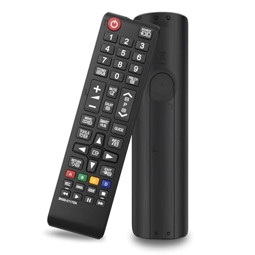 Tv Remote Control Replacement - Universal Tv Remote Competible with LCD LED HD UHD and QLED Controller Cover all Models - Durable Body - Responsive Button - No Setup Needed