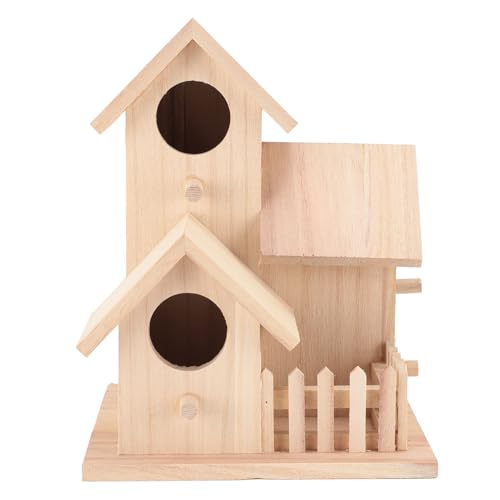 Maison d'oiseau en cèdre Pilipane contre les intempéries du jardin