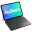 Inateck Étui Clavier Ultraléger Pour IPad 11e/10e Gen + Porte-Stylet – Compatible IPad Air M3/M2, Pro 11" – Gris AirTap