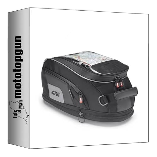 givi Sacoche xs307y réservoir tanklock Noir 15 lt mototopgun xs307y