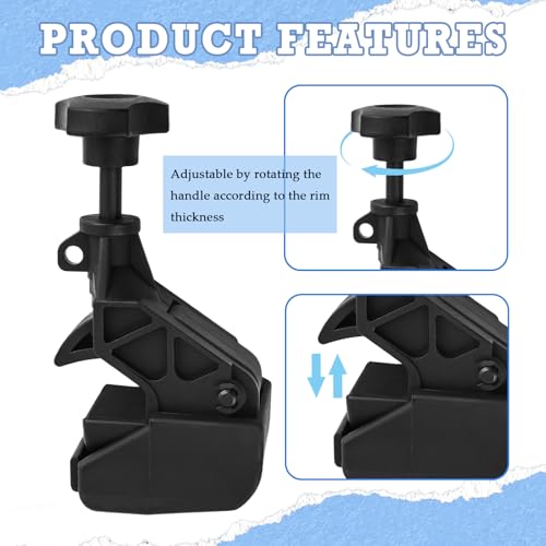 Upgraded Car Tire Changer,Portable Car Tire Bead Breaker for Installing & Dismantling Tires with Built-in Spring,Universal Tires Bead Clamp Cars Accessories for Cars,Trucks