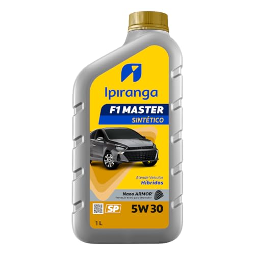 Óleo Lubrificante do Motor Ipiranga 5W30 F1 Master Sintético SP - 1L