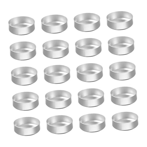 Balacoo 150 Portavelas De Metal Plateado para Té Portavelas De Aluminio Resistentes Al Calor