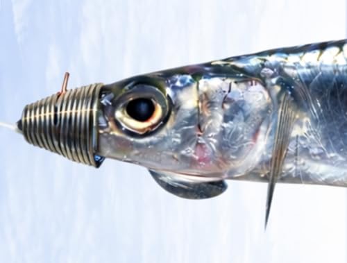 2 Paquetes Ballyhoo Rig para Pesca Trolling en Agua Salada con Anzuelo 7/0 y Monofilamento de 150 lb miniatura 3