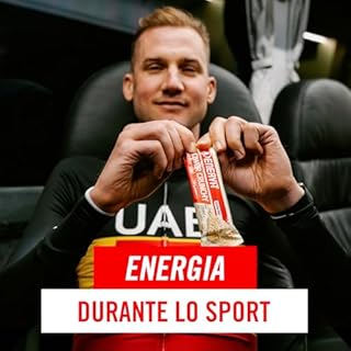 Enervit, Power Crunchy Choco Drops, Barretta Energetica con Gocce di Cioccolato Fondente, 23g di Carboidrati, 19% di Proteine, Adatte Durante l'Attività Sportiva, Senza Glutine, 12 Barrette da 40g